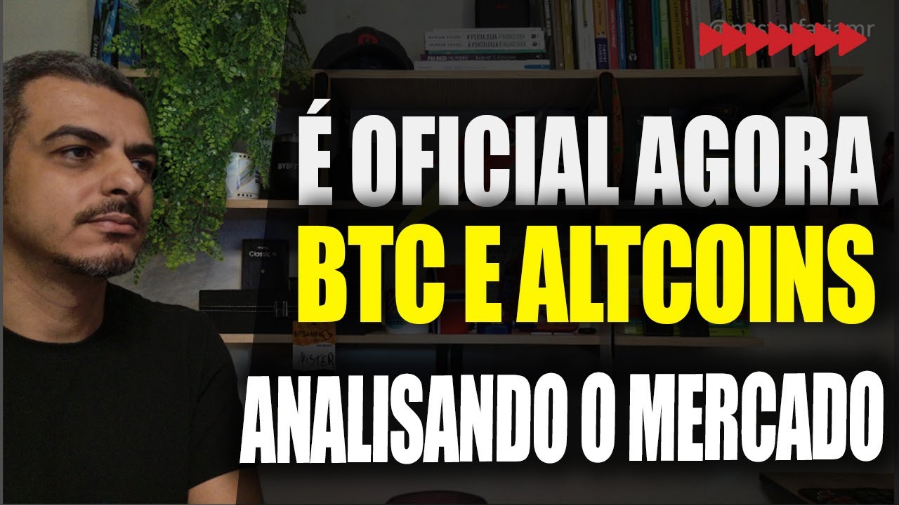 ⚠️BITCOIN AGORA - É OFICIAL AGORA NO MERCADO CRIPTO - Analisando os Mercados Bitcoins e ETFs