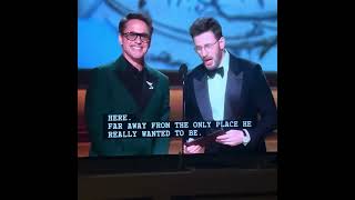 Download lagu Robert Downey Jr and Chris Evans in the Oscars 2026 #avengers #ironman #captainamerica  mp3