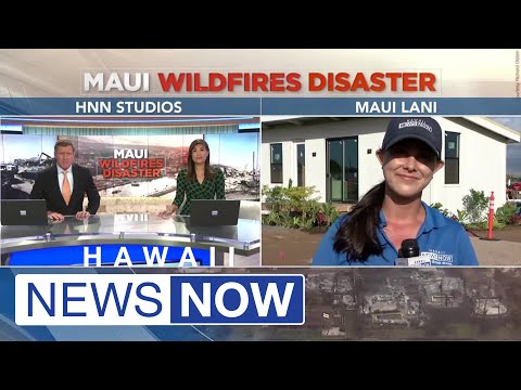 Governor, Maui mayor mark groundbreaking for $115M ‘interim’ housing project for wildfire survivo...