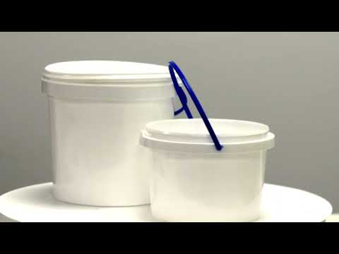 Ultrimax Empty Plastic Paint Pot & Lid - 2.5 Litre
