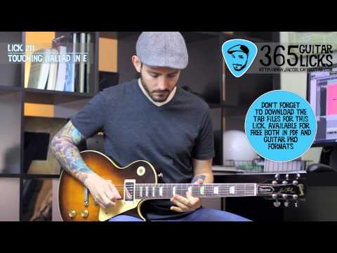 Lick 211/365 - Touching Ballad in E | 365 Guitar Licks Project