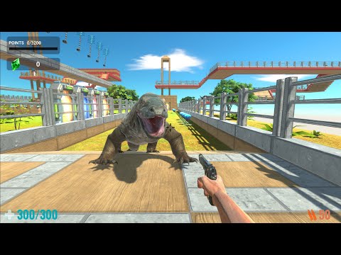 Deadly FPS Avatar with all weapons in battle with every unit - Animal Revolt Battle Simulator