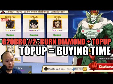 G20BRO : BURN DIAMOND + TOPUP - ONE PUNCH MAN : The Strongest