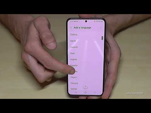 Samsung Galaxy S22 (5G): How to change the language? works also for Samsung S22 Plus & S22 Ultra