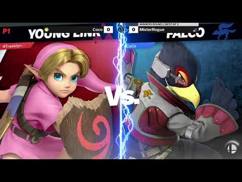 PS 34 SSBU WR2 - Coco (Young Link) vs MisterRogue (Falco)