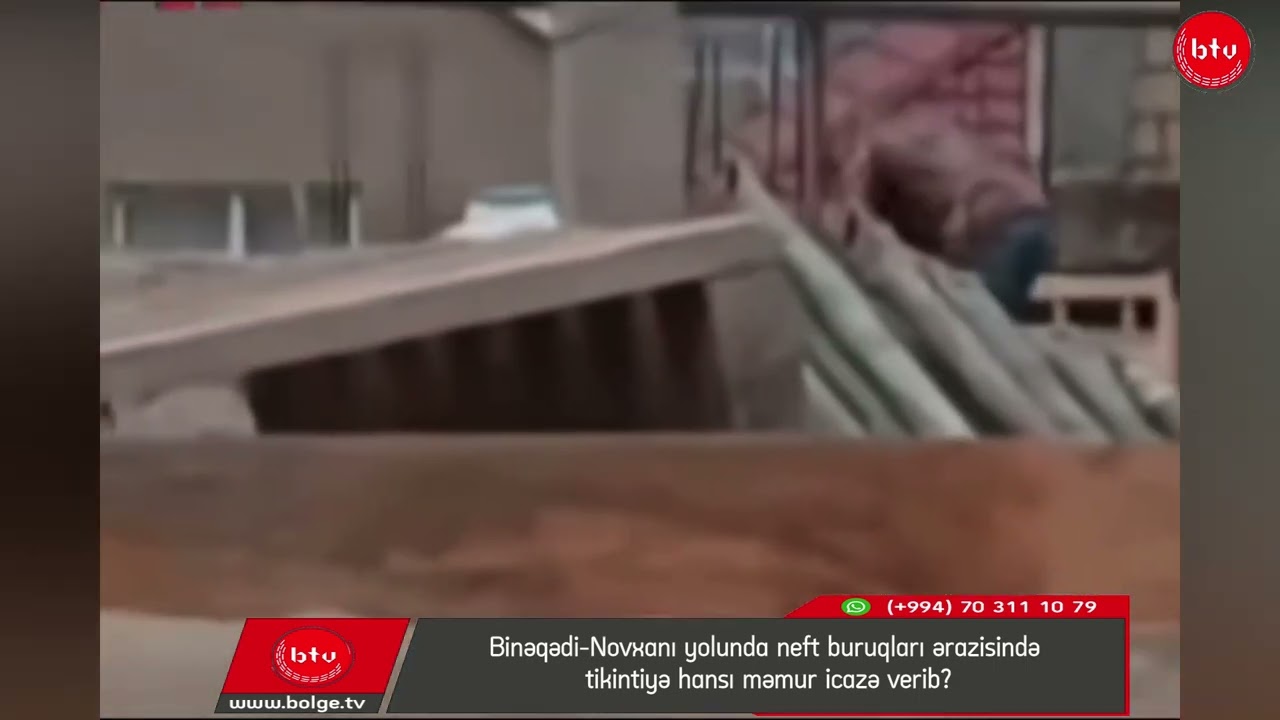 Binəqədi–Novxanı yolunda neft buruqları ərazisində tikintiyə hansı məmur icazə verib?