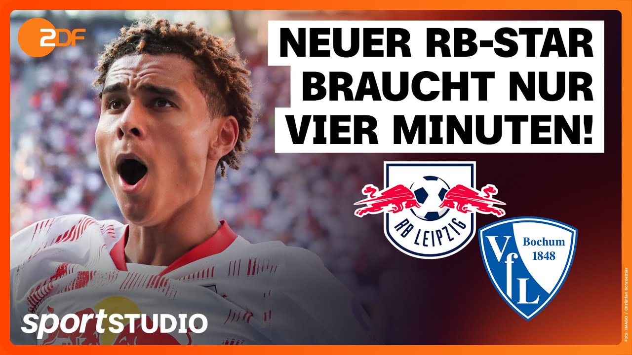 RB Leipzig – VfL Bochum | Bundesliga, 1. Spieltag Saison 2024/25 | sportstudio