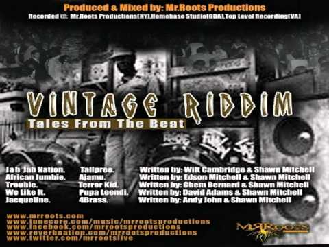 Vintage Riddim Mix - Threeks (Pupa Leendi,Tallpree,Ajamu,4 Brass,Terror Kid) Soca 2013