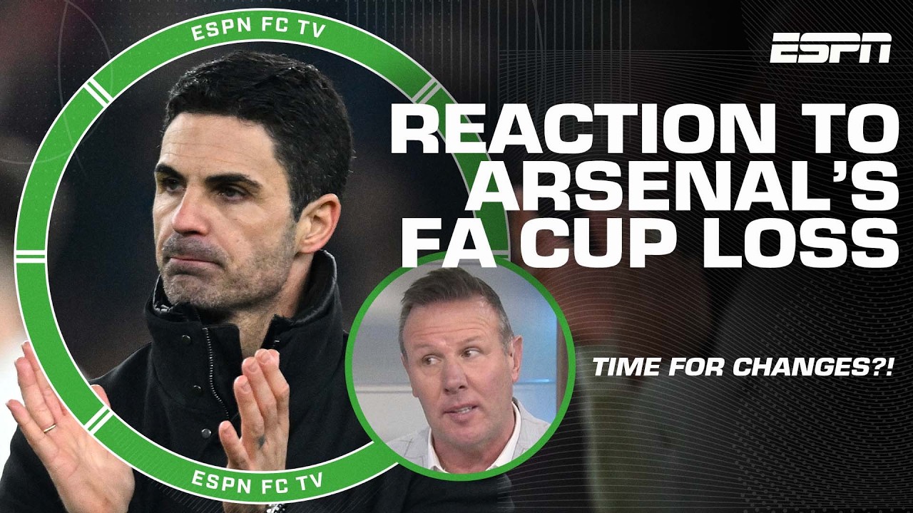 Craig Burley calls for changes to be made following Arsenal’s FA Cup loss 🗣️ | ESPN FC