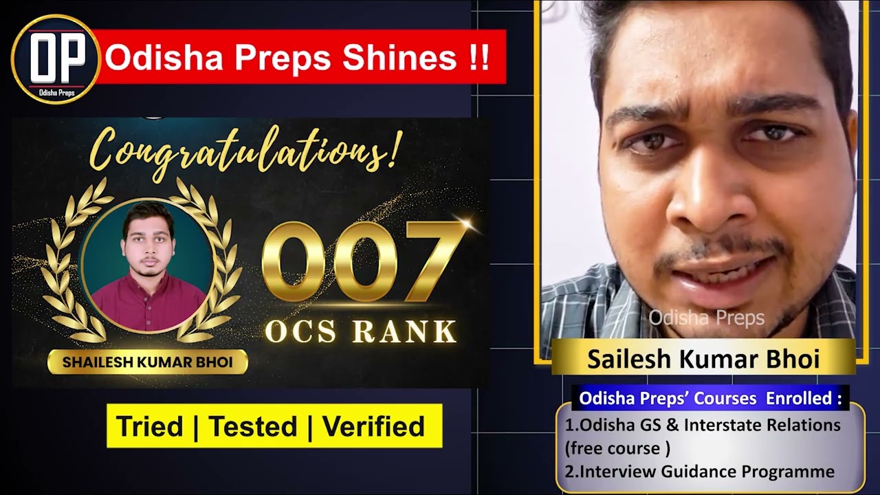 Topper Monalisha Rout Video Testimonial