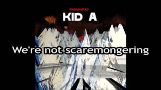 Radiohead - Idioteque [Lyrics]