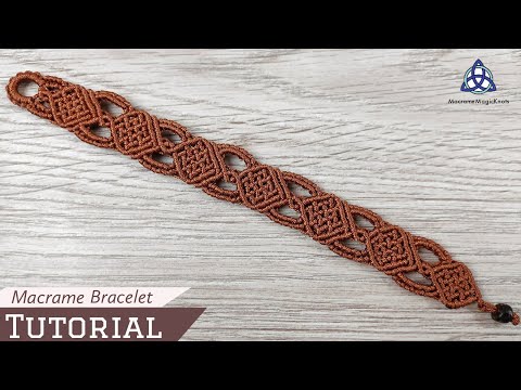 NEW Macrame Celtic Bracelet DIY Macrame Crafts