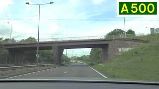 preview picture of video 'A500 Stoke 'D' Road - Clockwise (Part 1) - Rear View'