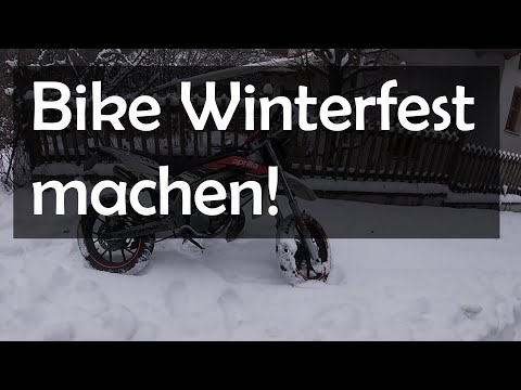 So MACHST du dein MOPED / MOTORRAD Winterfest! #aprillia