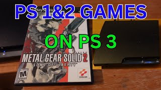 Save PS1 and PS2 games to PS3 with multiMAN