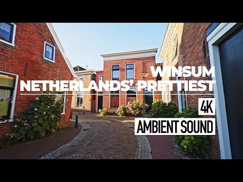 Winsum, Groningen - het mooiste dorp van Nederland / The Netherlands' Prettiest Village | 4K Walk