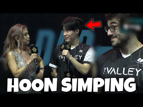 HOON SIMPING FOR MARA IN THE VALLEY’s INTERVIEW… 🤣