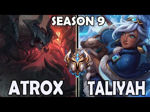 SKT T1 Faker Aatrox vs Taliyah (MID) Ranked Challenger Korea