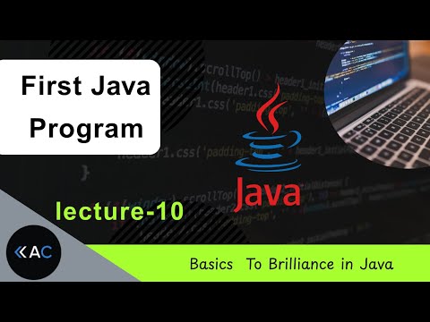 Java First Program Explained Using Notepad Eclipse Ide For Beginners Aarcode
