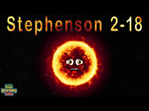 The Largest Star in the Universe – Size Comparison Stephenson 2-18
