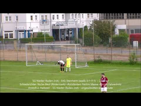 SG Nieder Roden SVG Steinheim  5  1  Sonntag 26 8 2018