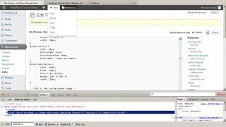 WordPress Tutorial Videos | Change Title, Font, Color, Size Using FireBug
