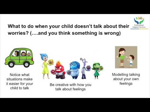 Anxiety 101 Part 2  How to help your Children and Teens Cope with Worry