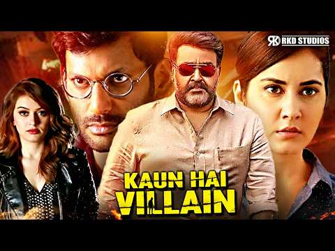 Happy Birthday Mohanlal |Kaun Hai Villain Full Action Movie | Hansika Motwani, Raashi Khanna, Vishal