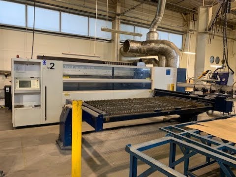 Máquina de corte por láser 2D TRUMPF TRULASER 1030 2012