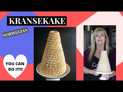 How to make a Kransekake l Norwegian l Tutorial l Recipe
