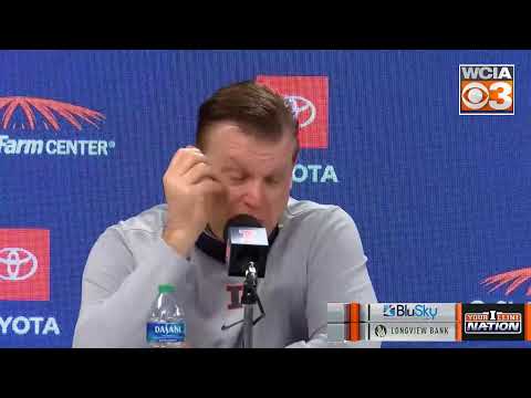 Illinois basketball NCAA tournament press conference