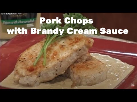 Pork Chops in Brandy Sauce