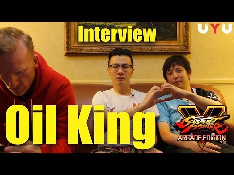 UYU | OIL KING Interview, Street Fighter V, SCR 2018 (timestamps)