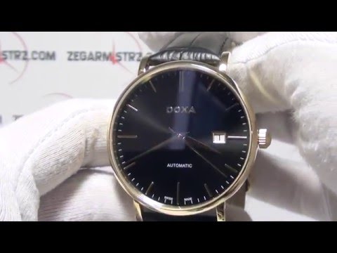 Doxa D-light Gold Automatic   179.40.101.01   www.zegarmistrz.com