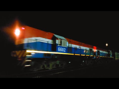 [4K] Tren cargado de NCA con destino a Rosario pasando por Marcos Juárez!!!!!!