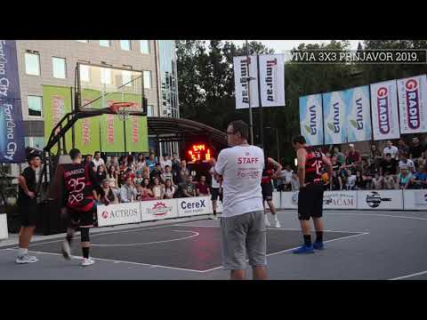 Vivia 3x3 Prnjavor 2019: CAFE BAR SQUARE - AS VOLAN 12 - 6 (1/4 finale kadeti)