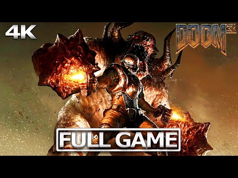 DOOM 3 Full Gameplay Walkthrough / No Commentary 【FULL GAME】4K 60FPS UHD