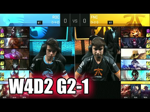 ROCCAT vs Fnatic | Game 1 S6 EU LCS Summer 2016 Week 4 Day 2 | ROC vs FNC G1 W4D2 1080p