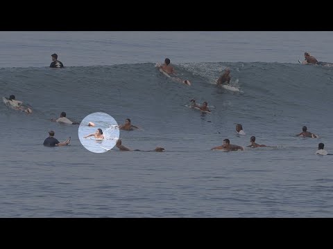 Gal Snags Set Wave From The Pack (Opening Scene) - Keramas