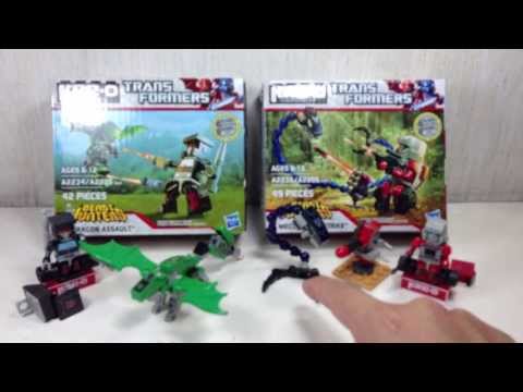 KreO Transformers TrailbreakerDragon Assault) & Windcharger(Mech Venom Strike)