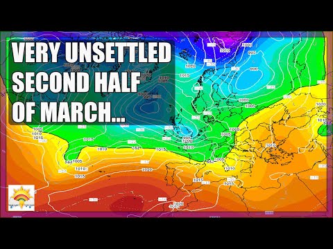 Ten Day Forecast: Very Unsettled For Second Half Of March