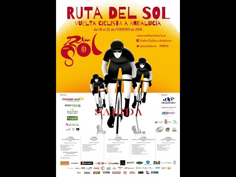 Vuelta ciclista a Andalucía 2015// SALIDA RUTA DEL SOL // HUELVA-LARABIDA