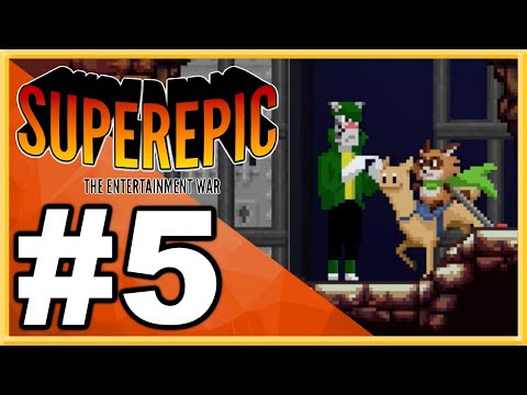 SuperEpic: The Entertainment War WALKTHROUGH PLAYTHROUGH LET'S PLAY GAMEPLAY - Part 5