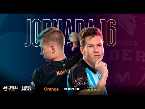 X6TENCE VS MOVISTAR RIDERS | Superliga Orange League of Legends | Jornada 16 |