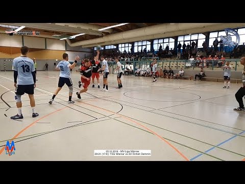 29:21 (17:8)) TSG Wismar vs.SV Einheit Demmin - 05.10.2019