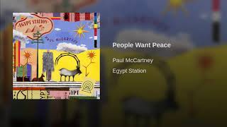 Paul McCartney - People Want Peace