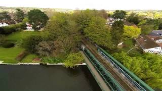 preview picture of video 'Flight over Bourne End Marina'
