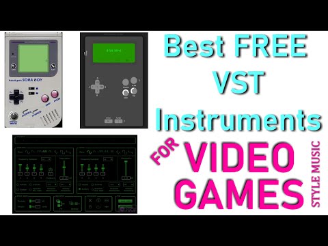 Best FREE Vst Instruments for VIDEO GAMES style music