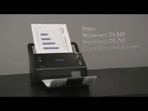 Epson workforce ds-870 duplex sheet-fed document scanner, ma...