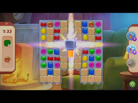 Homescapes level 27 - 33 Moves 🏡 Gameplay Walkthrough (Android, iOS) Playrix